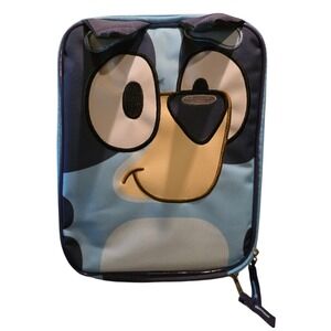 Bluey Reusable‎ Lunch Box Insulated Kids Bag Tote School Blue Heeler Dog NWT